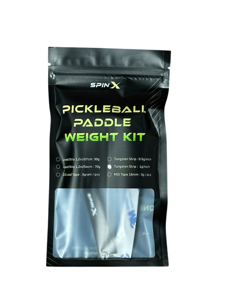 Chì Dán Vợt Pickleball Tungsten SpinX Chính Hãng - Tối Ưu Trọng Lượng - Mở Rộng Điểm Ngọt - Giảm Rung - Tiện Lợi